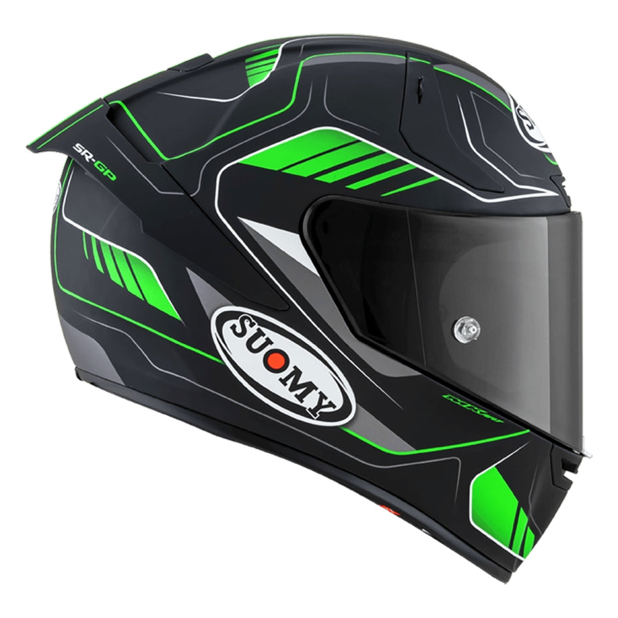SUOMY-CASCOS SR-GP GAMMA MATT GREEN - SECURTEX MOTOR S.L (t/a MaximoMoto)