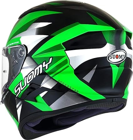 SUOMY-CASCOS SPEEDSTAR RAPIDO GREEN - SECURTEX MOTOR S.L (t/a MaximoMoto)