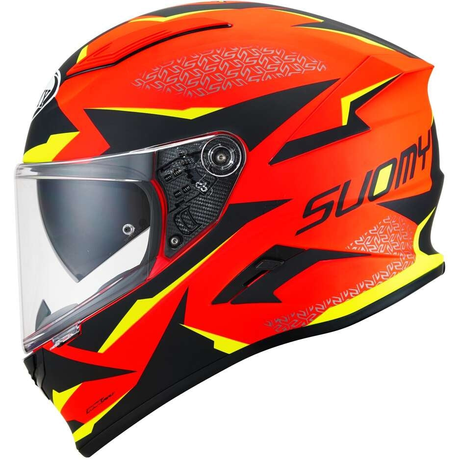 SUOMY-CASCOS SPEEDSTAR LUMINESCENCE MATT RED - SECURTEX MOTOR S.L (t/a MaximoMoto)