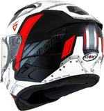 SUOMY-CASCOS SPEED STAR AIRPLANE WHITE/RED - SECURTEX MOTOR S.L (t/a MaximoMoto)