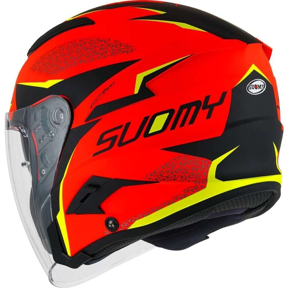 SUOMY-CASCOS SPEED JET LUMINISM MATT RED - SECURTEX MOTOR S.L (t/a MaximoMoto)
