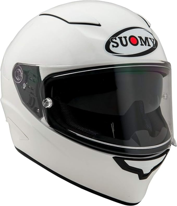 SUOMY-CASCOS SPEED STAR PLAIN PEARL WHITE - SECURTEX MOTOR S.L (t/a MaximoMoto)