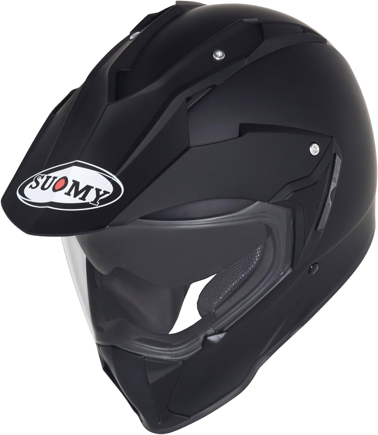 SUOMY-CASCOS MX TOURER PLAIN MATT BLACK - SECURTEX MOTOR S.L (t/a MaximoMoto)