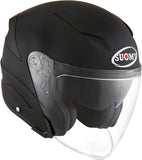 SUOMY-CASCOS SPEEDJET PLAIN MATT BLACK - SECURTEX MOTOR S.L (t/a MaximoMoto)