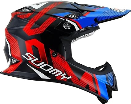 SUOMY-CASCOS MR JUMP UNLEASHED BLUE/RED - SECURTEX MOTOR S.L (t/a MaximoMoto)