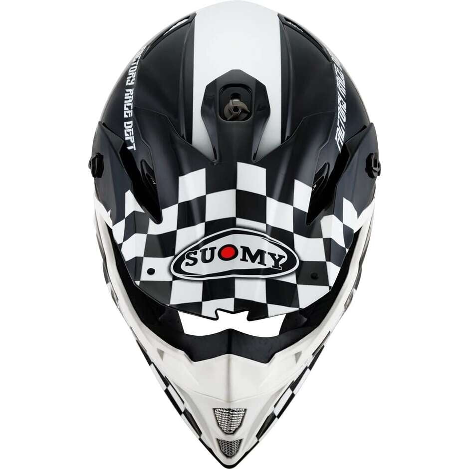 SUOMY-CASCOS MX SPEED PRO MASTER BLACK/WHITE - SECURTEX MOTOR S.L (t/a MaximoMoto)