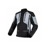 OZONE - TEXTILE JACKET OZONE TOUR II BLACK/GREY - SECURTEX MOTOR S.L (t/a MaximoMoto)