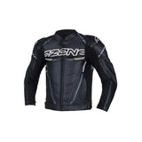 OZONE - Chaqueta Piel RS600 BLACK/GREY - SECURTEX MOTOR S.L (t/a MaximoMoto)