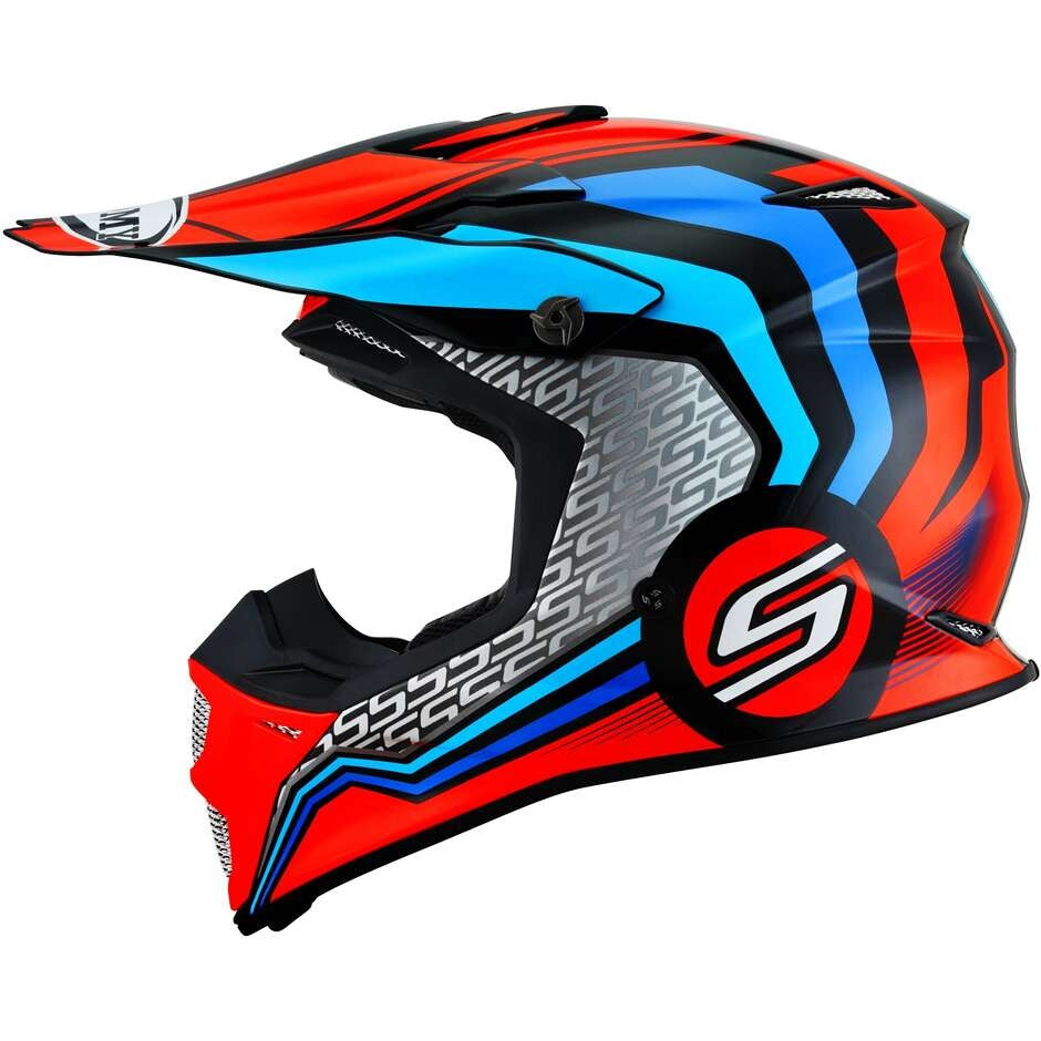 SUOMY-CASCOS MX SPEED PRO FORWARD ORANGE/BLUE - SECURTEX MOTOR S.L (t/a MaximoMoto)