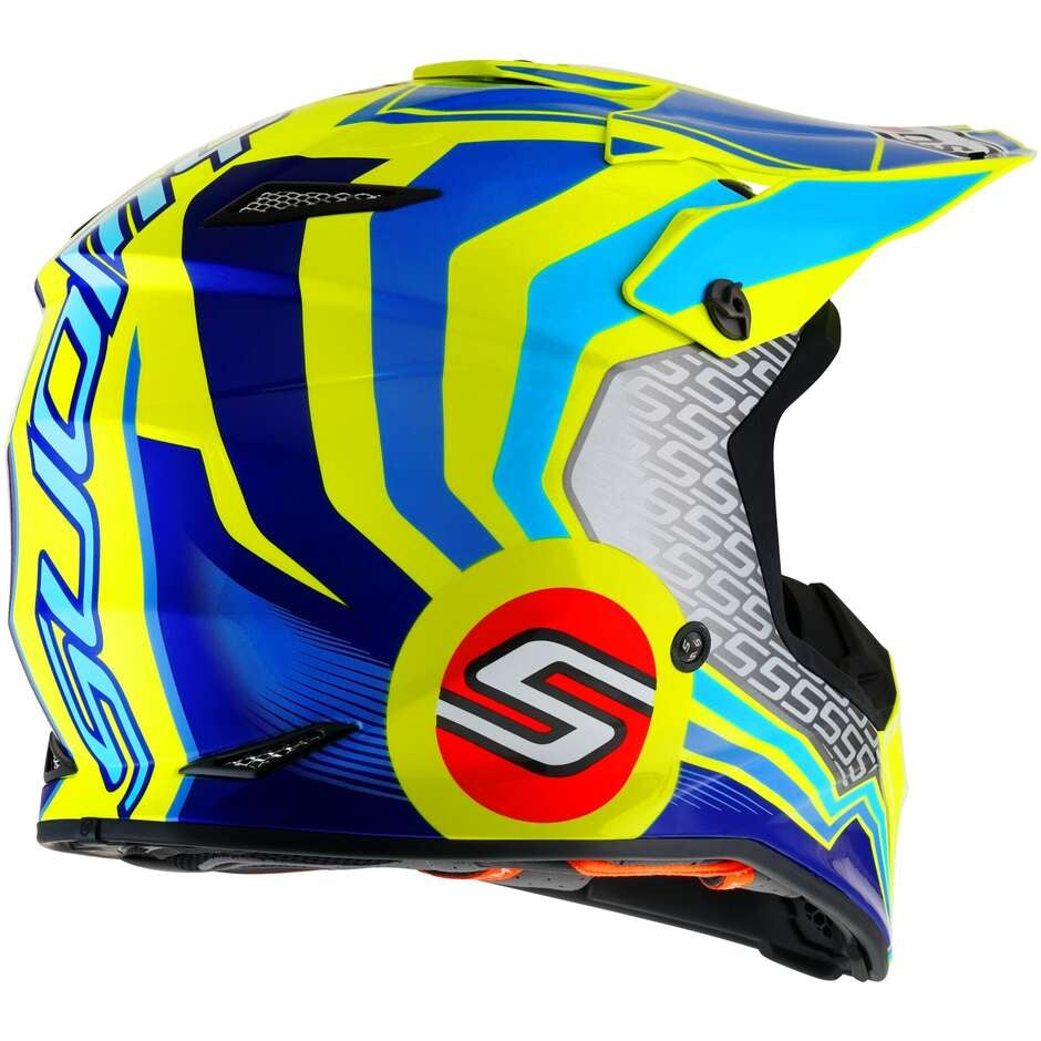 SUOMY-CASCOS MX SPEED PRO FORWARD BLUE/YELLOW - SECURTEX MOTOR S.L (t/a MaximoMoto)