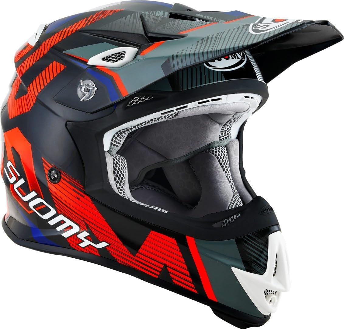 SUOMY-CASCOS MR JUMP UNLEASHED BLACK/RED - SECURTEX MOTOR S.L (t/a MaximoMoto)