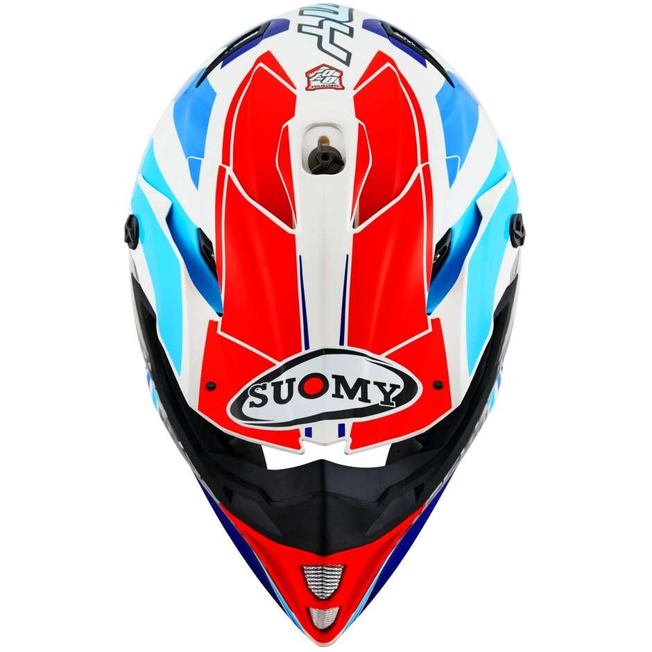 SUOMY-CASCOS MX SPEED PRO FORWARD BLUE/WHITE - SECURTEX MOTOR S.L (t/a MaximoMoto)