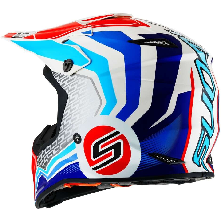 SUOMY-CASCOS MX SPEED PRO FORWARD BLUE/WHITE - SECURTEX MOTOR S.L (t/a MaximoMoto)