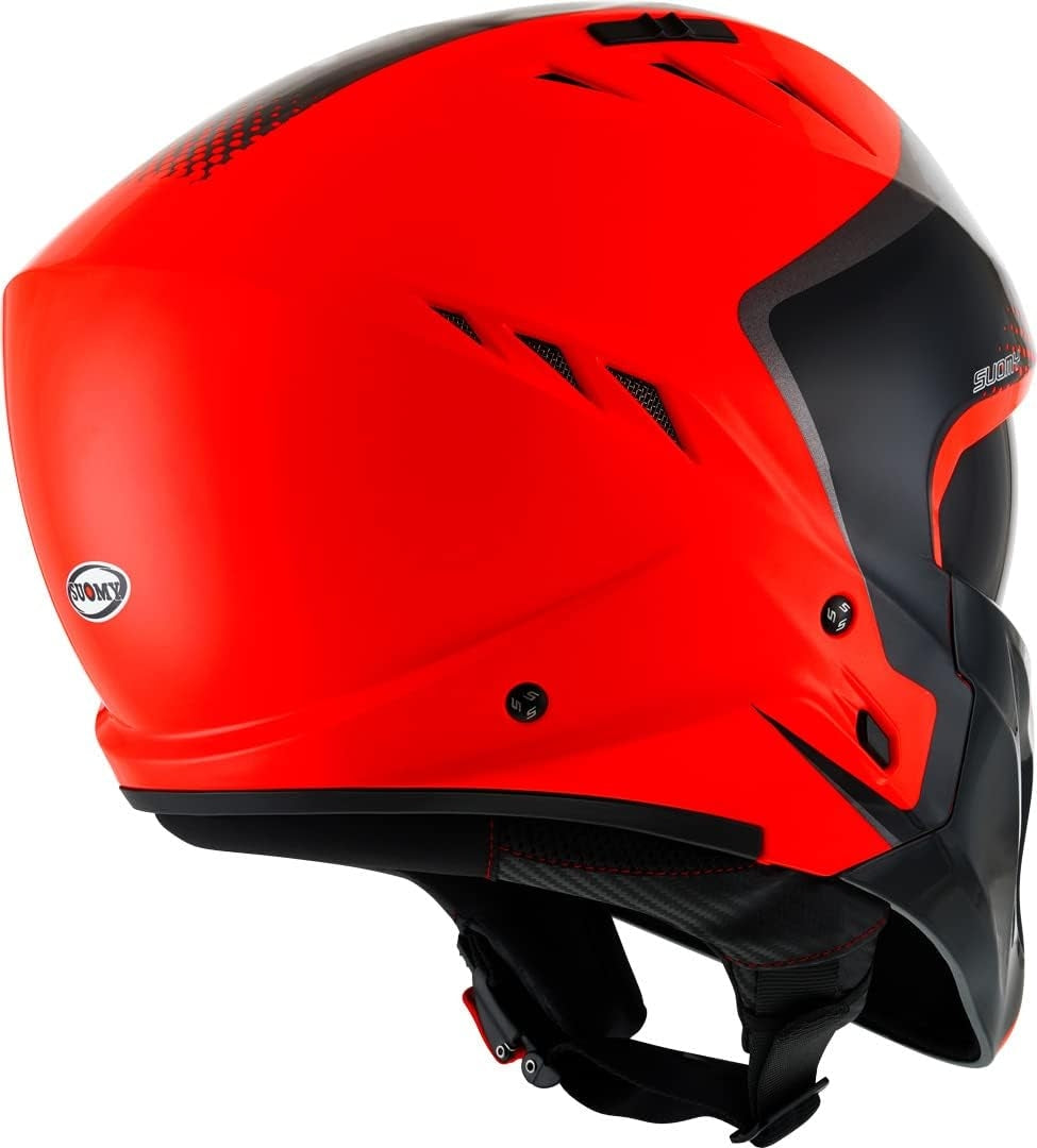 SUOMY-CASCOS ARMOR CREW ORANGE/BLACK E06 - SECURTEX MOTOR S.L (t/a MaximoMoto)