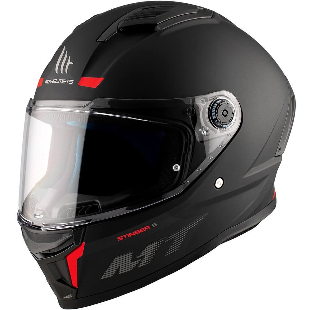 MT - Casco Integral Stinger 2 Solid A1 Matt - SECURTEX MOTOR S.L (t/a MaximoMoto)