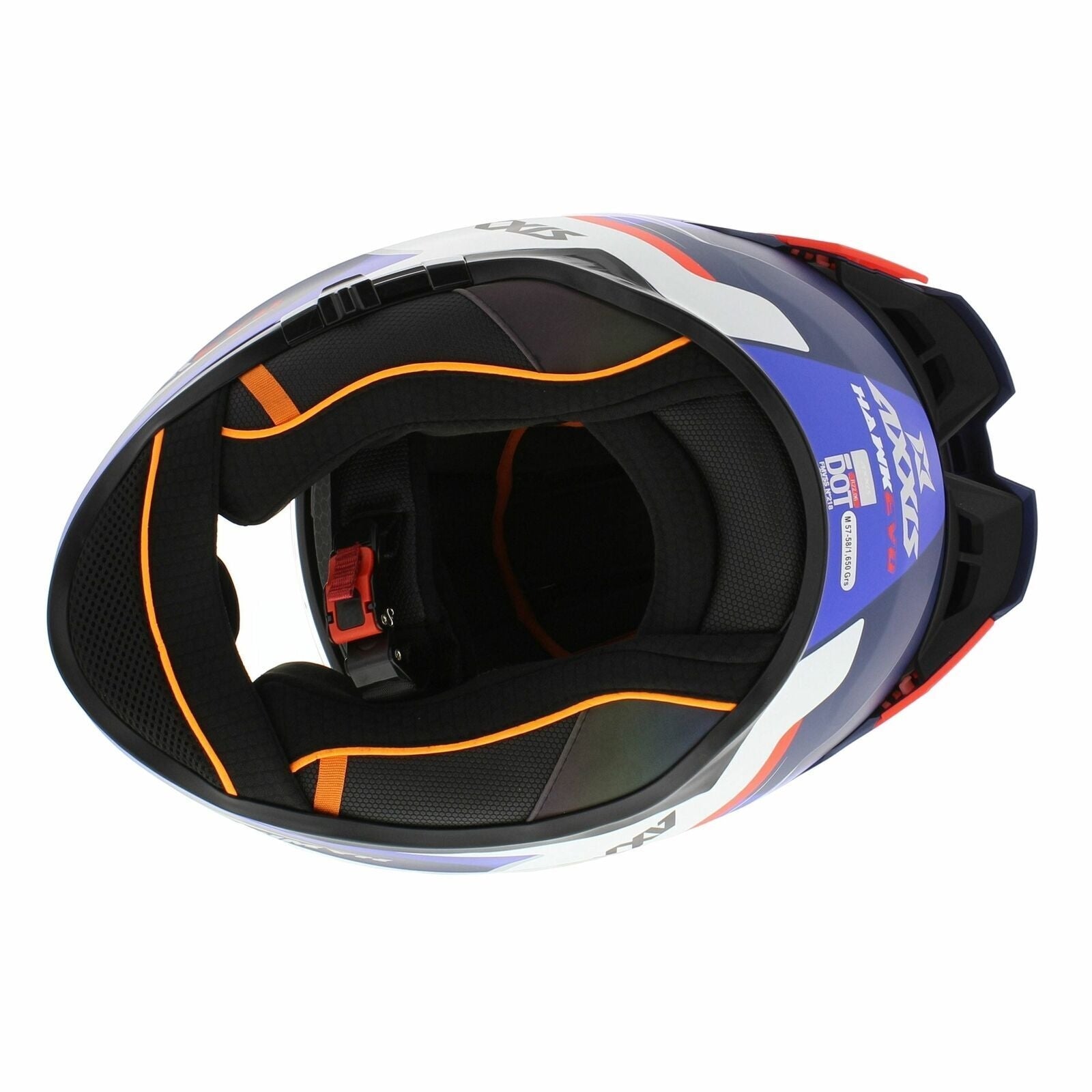 AXXIS - Casco Integral Hawk SV EVO Daytona C7 Matt Blue - SECURTEX MOTOR S.L (t/a MaximoMoto)
