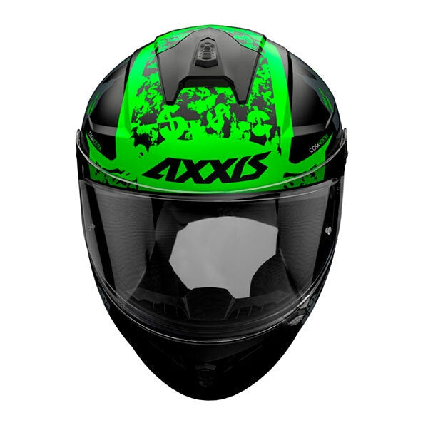 AXXIS - Casco Integral Draken S Corsa Nostra B6 Verde Flour - SECURTEX MOTOR S.L (t/a MaximoMoto)