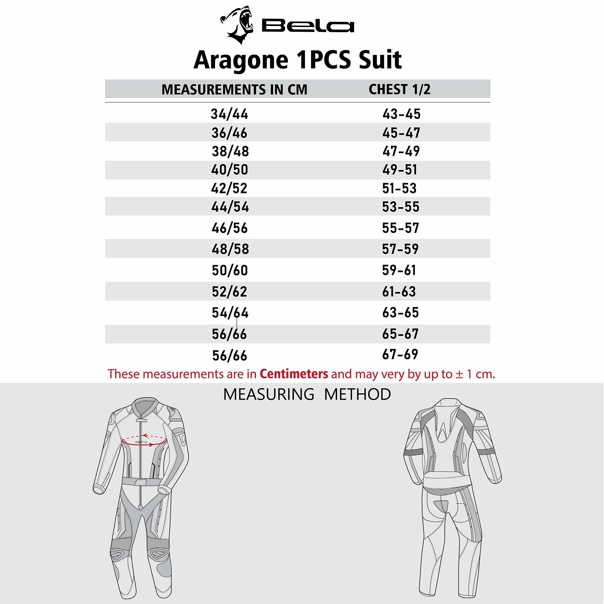 BELA-Mono 1 PC Aragone Negro/Rojo/Amarillo - SECURTEX MOTOR S.L (t/a MaximoMoto)