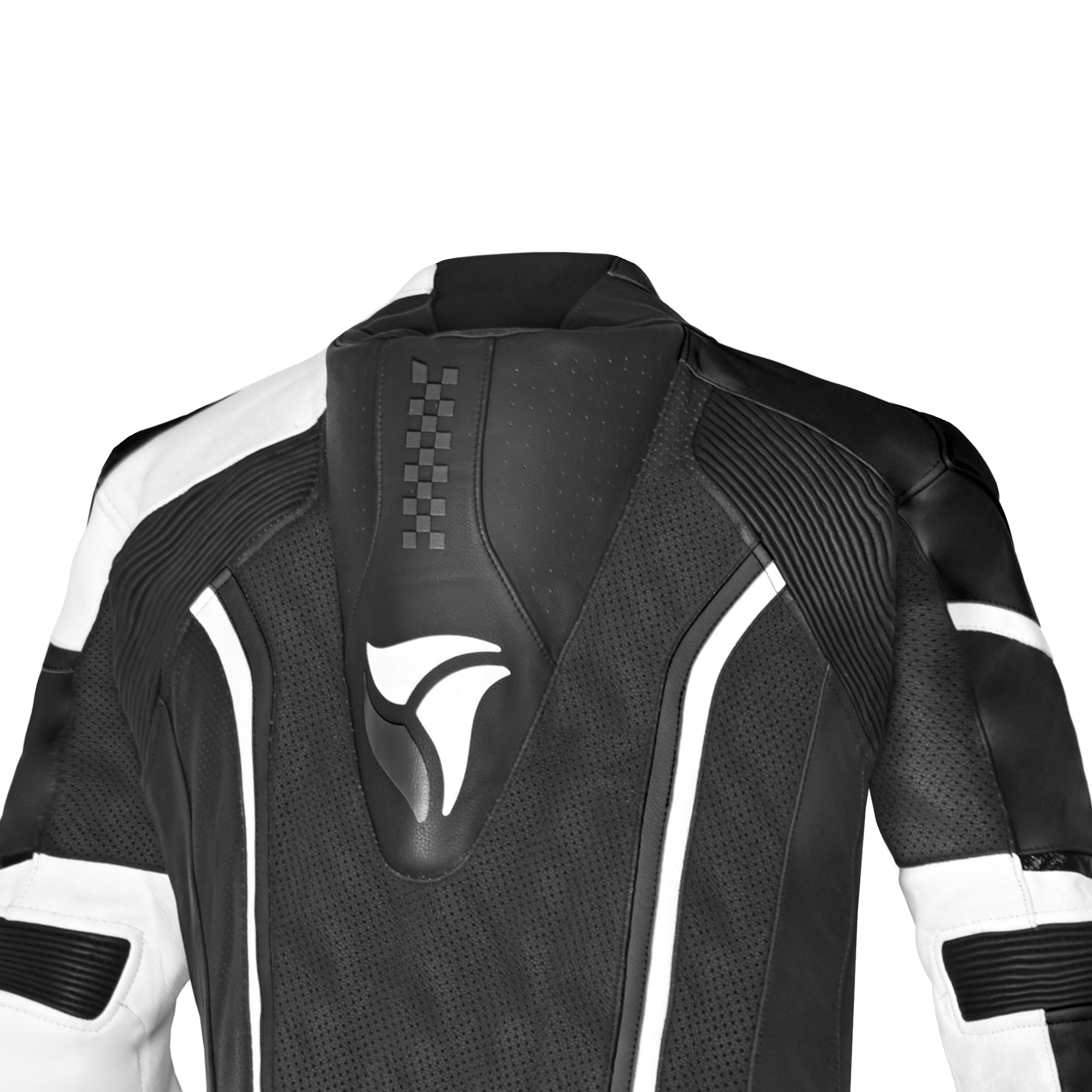 R-TECH -Mono 1 PC Hawk Negro/Blanco - SECURTEX MOTOR S.L (t/a MaximoMoto)