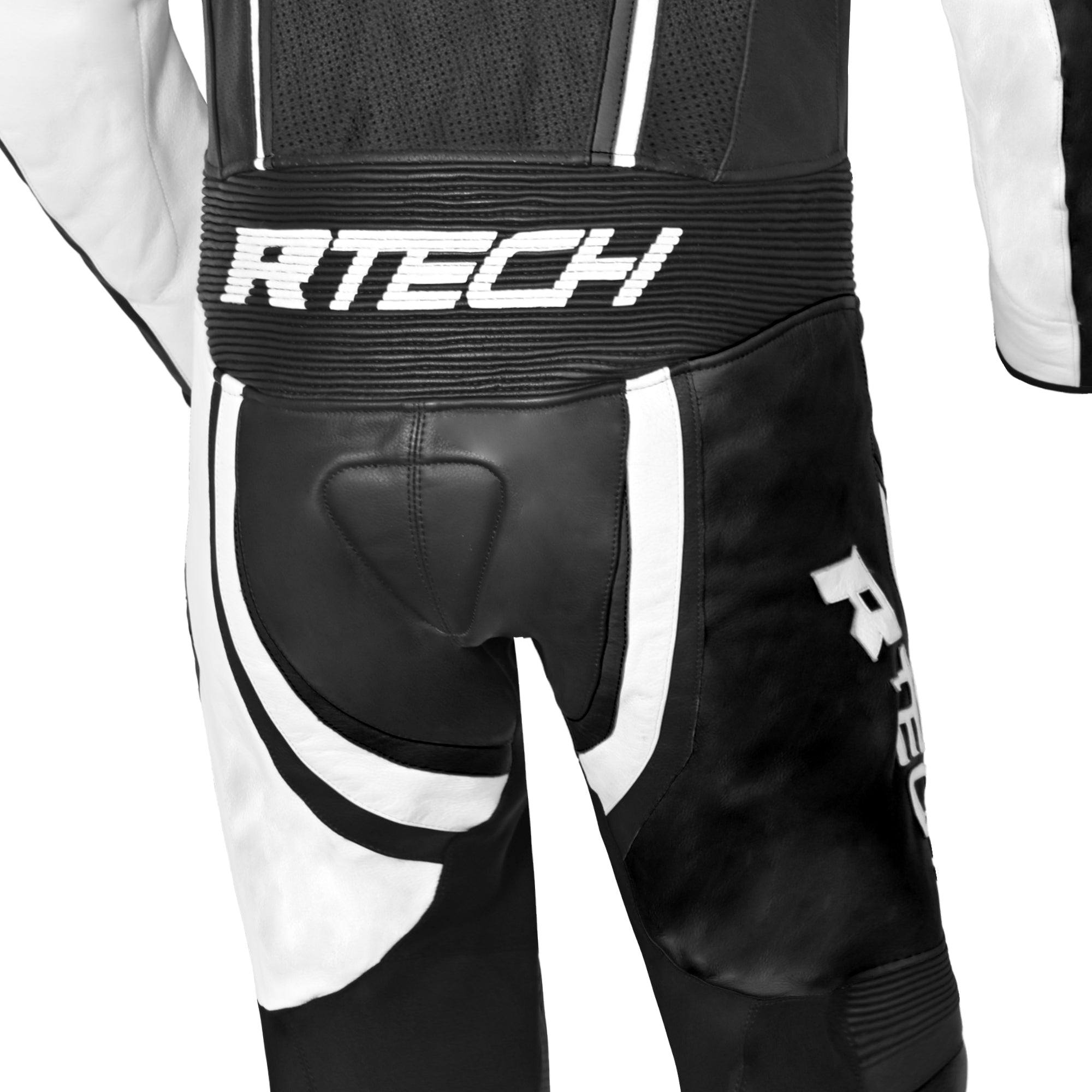 R-TECH -Mono 1 PC Hawk Negro/Blanco - SECURTEX MOTOR S.L (t/a MaximoMoto)