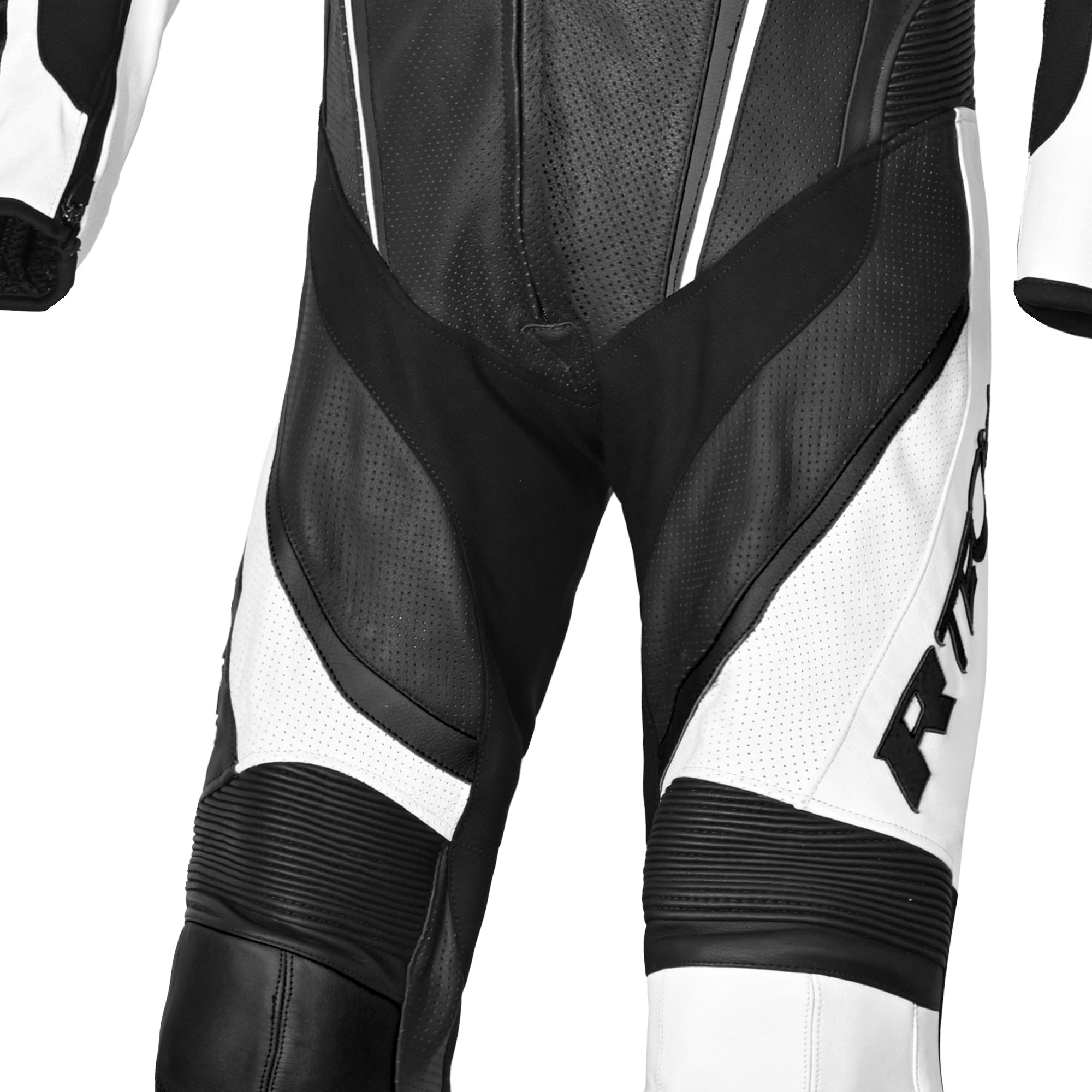 R-TECH -Mono 1 PC Hawk Negro/Blanco - SECURTEX MOTOR S.L (t/a MaximoMoto)