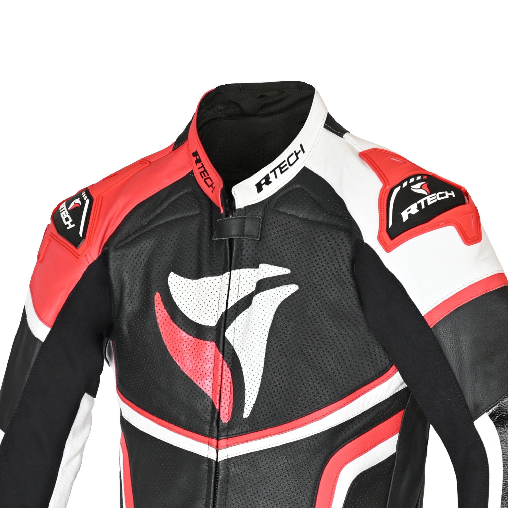 r-tech-mono-1pc-hawk-negro-blanco-rojo-front-top-view