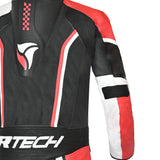 R-TECH -Mono 1 PC Hawk Negro/Blanco/Rojo - SECURTEX MOTOR S.L (t/a MaximoMoto)