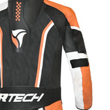 R-TECH -Mono 1 PC Hawk Negro/Blanco/Naranja - SECURTEX MOTOR S.L (t/a MaximoMoto)