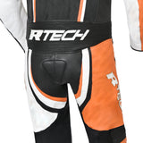 R-TECH -Mono 1 PC Hawk Negro/Blanco/Naranja - SECURTEX MOTOR S.L (t/a MaximoMoto)
