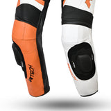R-TECH -Mono 1 PC Hawk Negro/Blanco/Naranja - SECURTEX MOTOR S.L (t/a MaximoMoto)