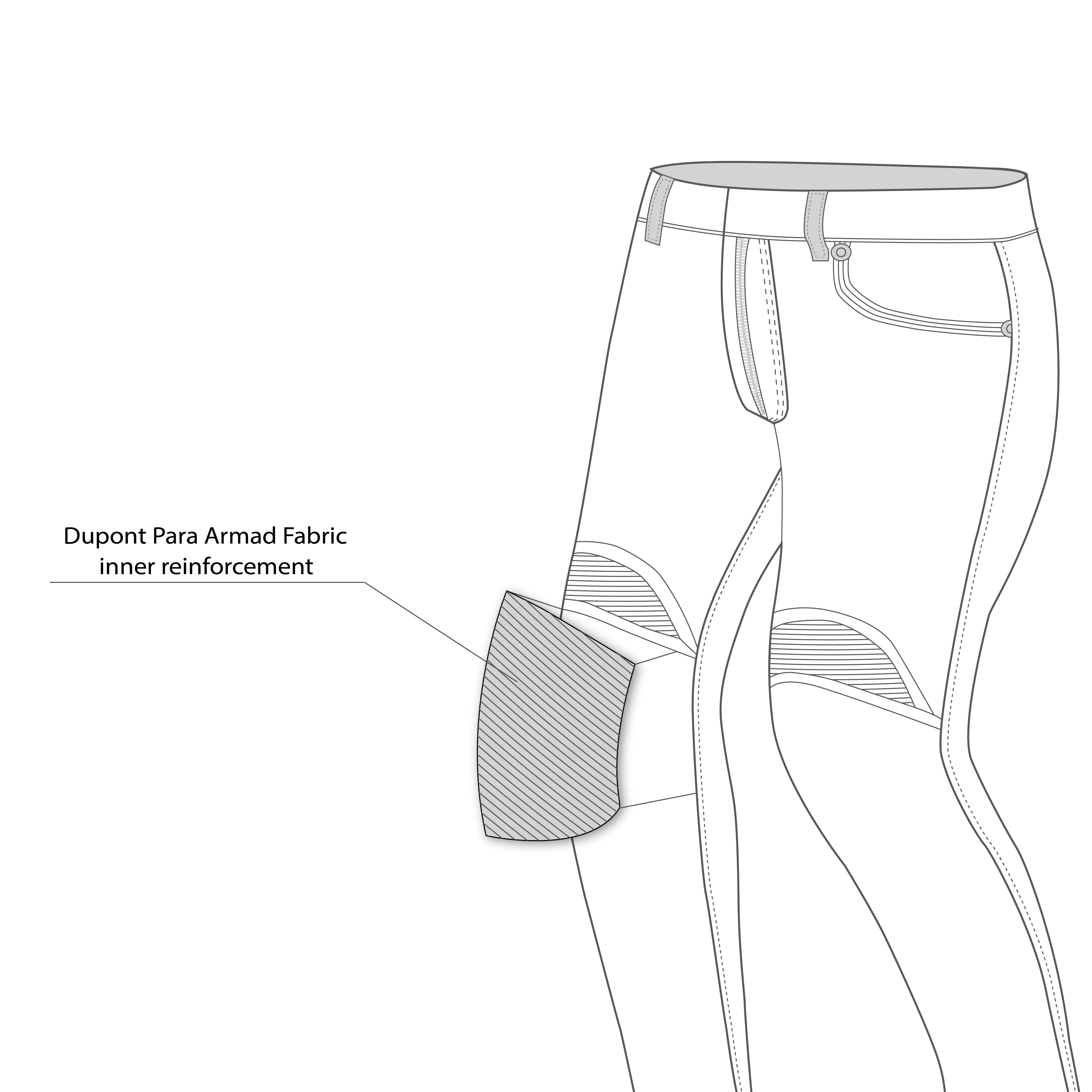 BELA - Pantalón Jeans Boston Azul Denim - SECURTEX MOTOR S.L (t/a MaximoMoto)