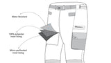 BELA - Pantalón Textil Crossroad Extreme WP Hielo/Gris/Negro - SECURTEX MOTOR S.L (t/a MaximoMoto)