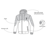 BELA - Sudadera Textil Camo Rush Negro/Azul Oscura - SECURTEX MOTOR S.L (t/a MaximoMoto)