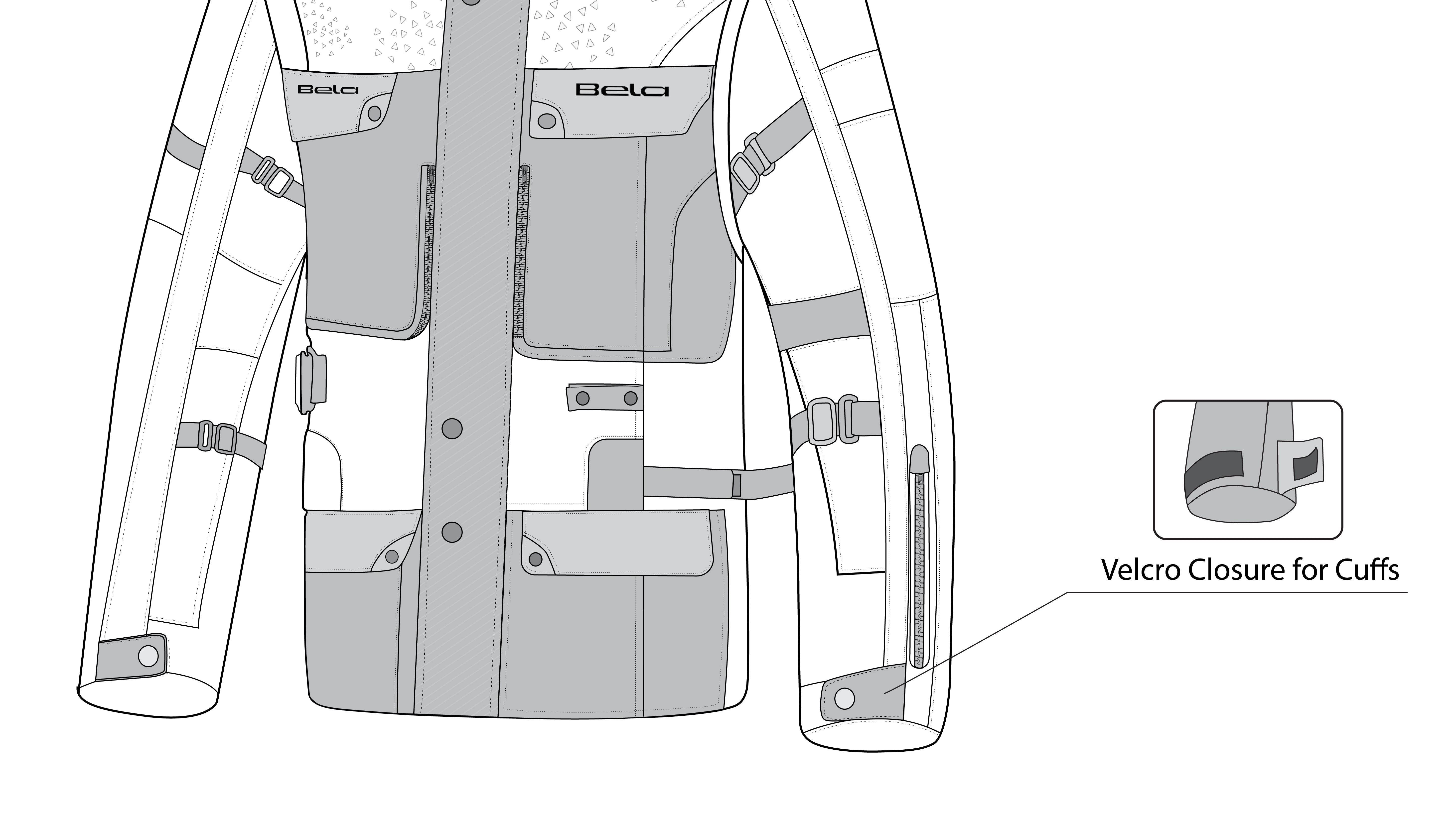 BELA - Chaqueta Textil Crossroad Extreme WP Negro/Antracita/Rojo - SECURTEX MOTOR S.L (t/a MaximoMoto)
