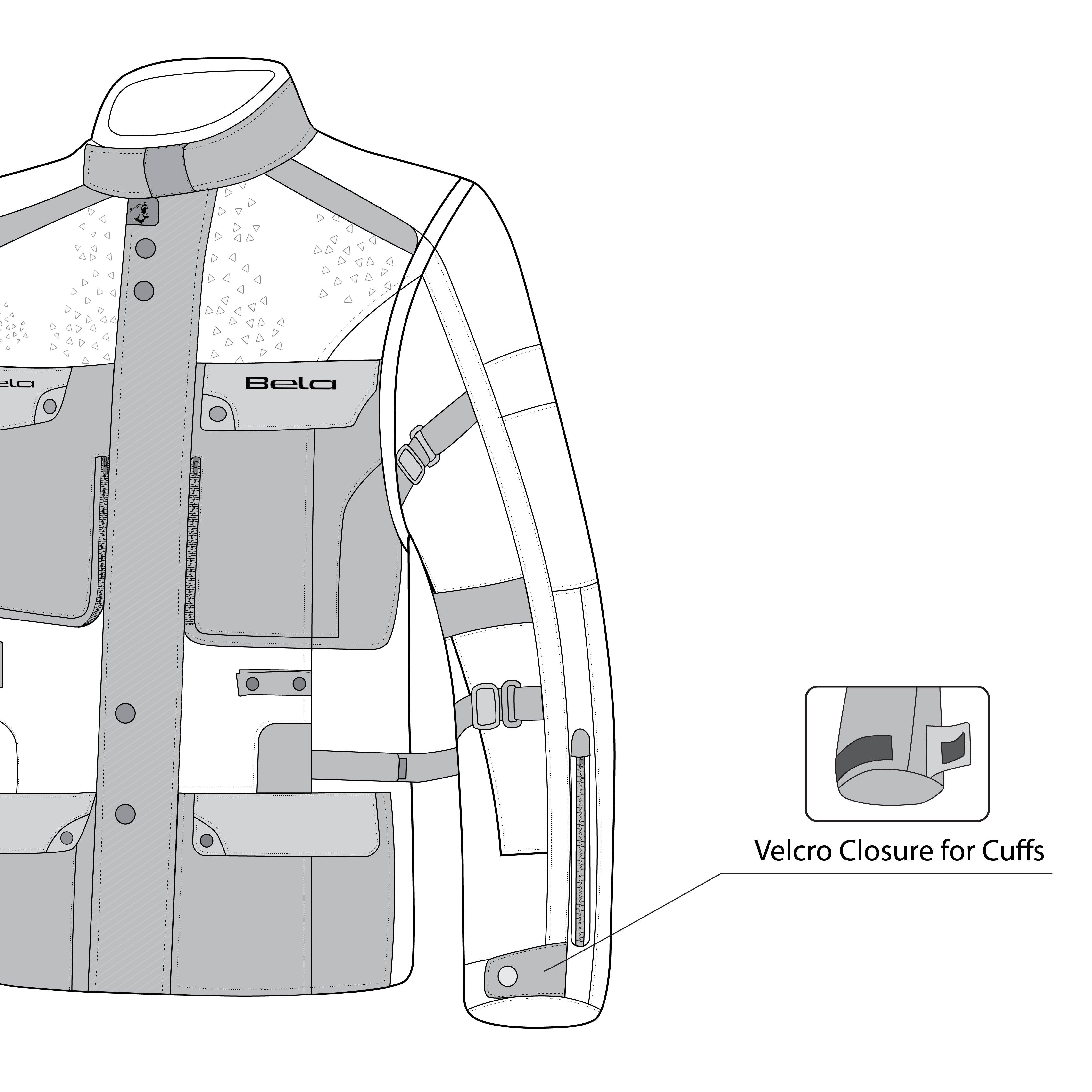 BELA - Chaqueta Textil Crossroad Extreme WP Negro/Antracita - SECURTEX MOTOR S.L (t/a MaximoMoto)