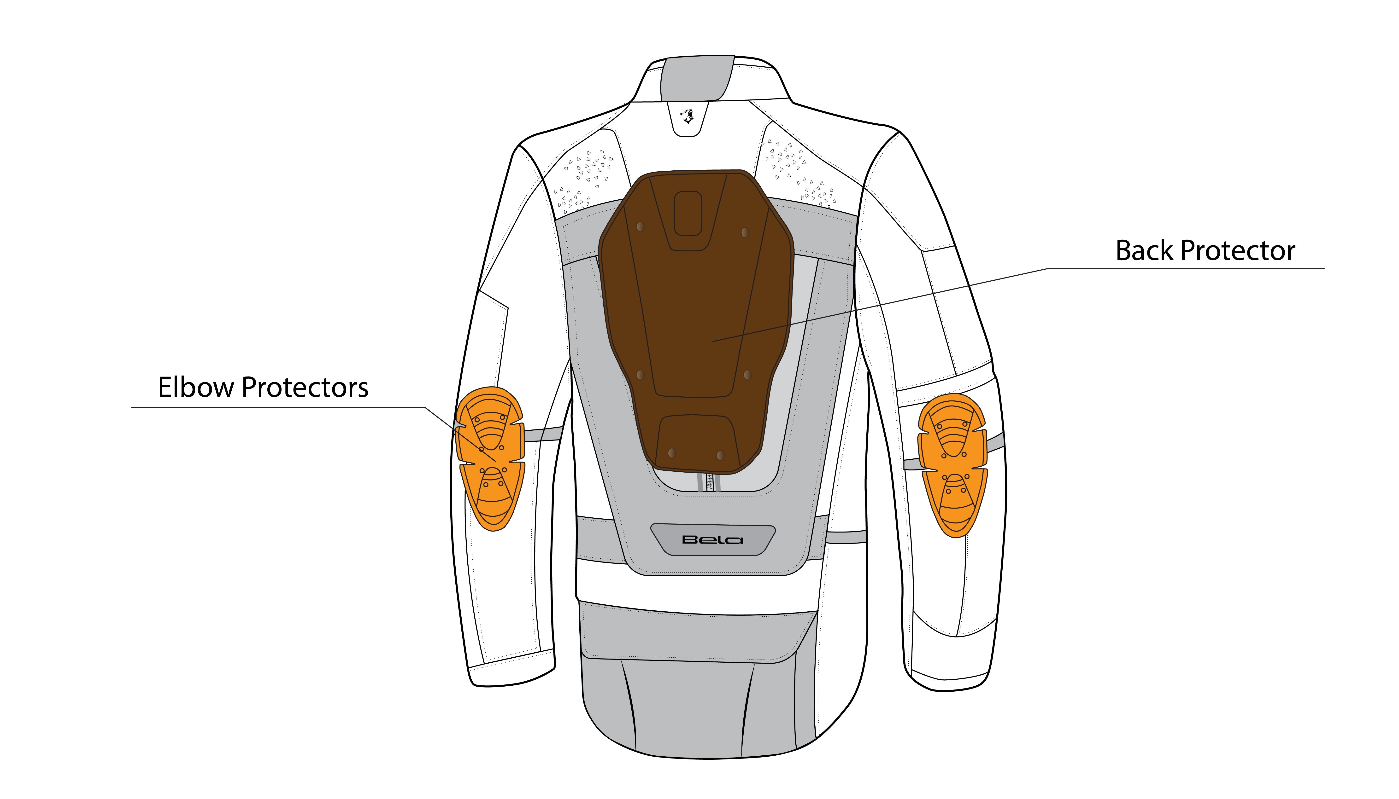 BELA - Chaqueta Textil Crossroad Extreme WP Negro - SECURTEX MOTOR S.L (t/a MaximoMoto)