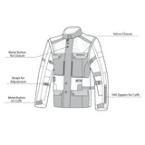 BELA - Chaqueta Textil Crossroad Extreme WP Hielo/Gris/Negro - SECURTEX MOTOR S.L (t/a MaximoMoto)