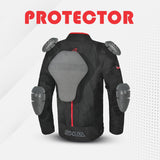 SHUA - Chaqueta Textil Gravity Lite Man Negro/Gris - CHAQUETA