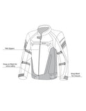 BELA - HIGHLAND Lady Negro/Hielo/Gris - CHAQUETA