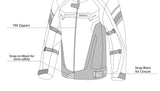 BELA-CHAQUETA HIGHLAND MAN NEGRO/GRIS - SECURTEX MOTOR S.L (t/a MaximoMoto)