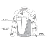 BELA-Chaqueta HighLand Man Negro - SECURTEX MOTOR S.L (t/a MaximoMoto)