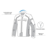 SHUA - IMMORTAL Hielo/Antracita/Negro-Maximo Moto