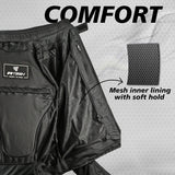 R-TECH - Chaqueta Textil Marshal Negro/Azul - SECURTEX MOTOR S.L (t/a MaximoMoto)