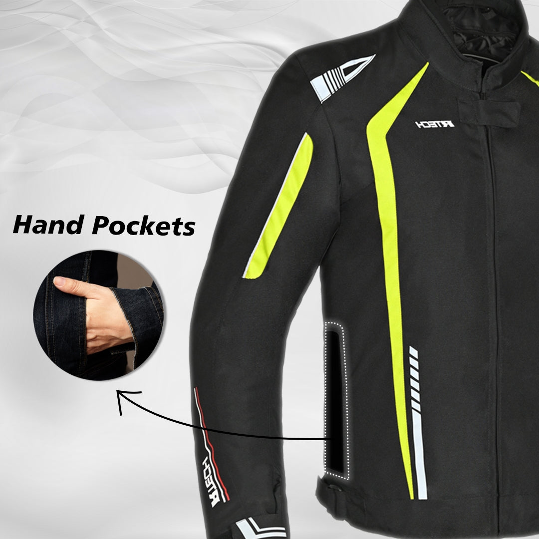 R-TECH - Chaqueta Textil Marshal Negro/Gris - SECURTEX MOTOR S.L (t/a MaximoMoto)
