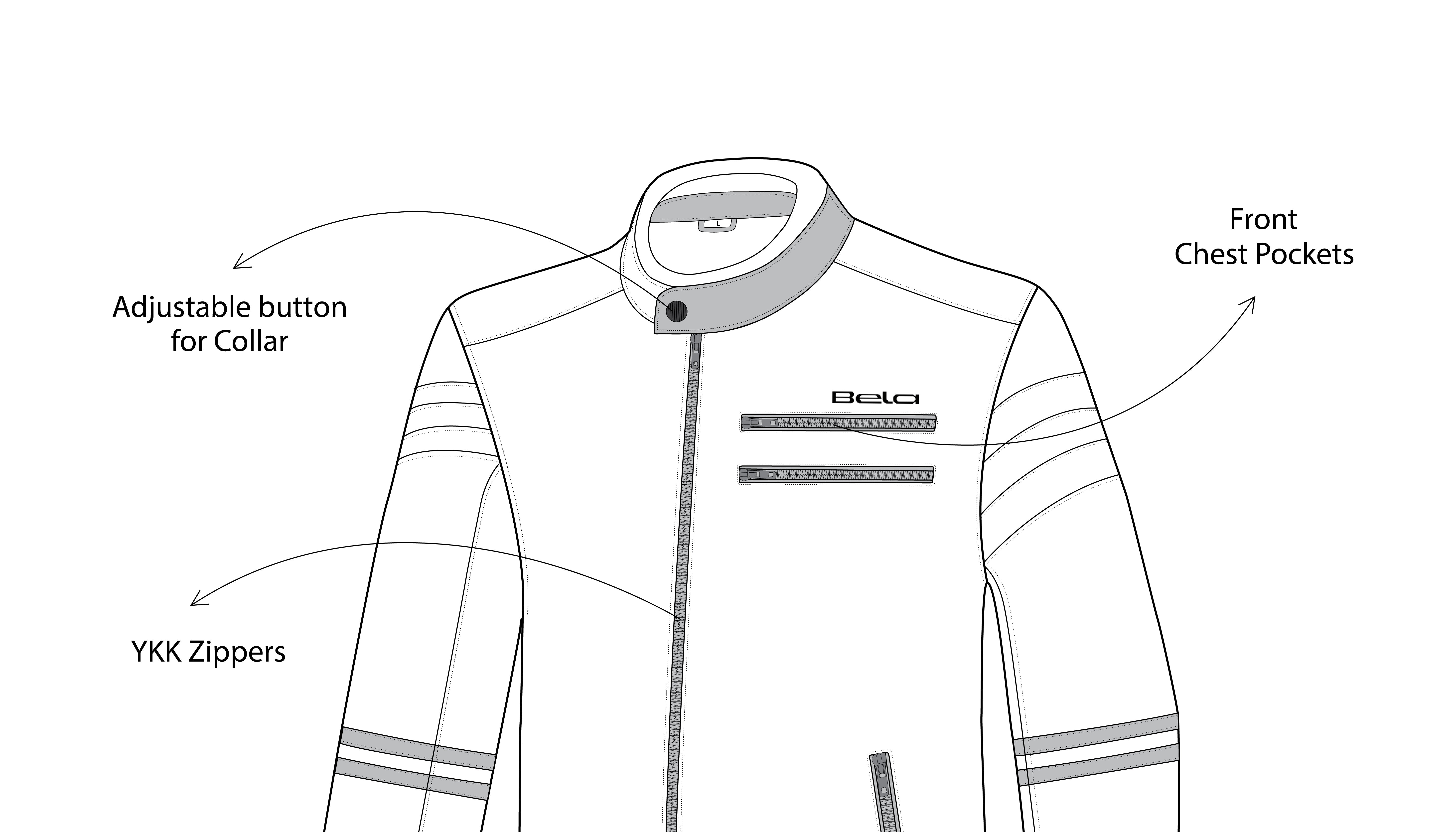 R-TECH - Chaqueta Piel Tom Rider Lady Negro/Rosa - SECURTEX MOTOR S.L (t/a MaximoMoto)