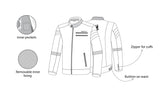 BELA- Chaqueta Piel Royal Rider Vintage Marrón/Beige