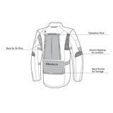 BELA - TRANSFORMER 3IN1 Gris/Negro/Rojo - SECURTEX MOTOR S.L (t/a MaximoMoto)