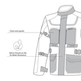 BELA - TRANSFORMER 3IN1 Gris/Negro/Rojo - SECURTEX MOTOR S.L (t/a MaximoMoto)