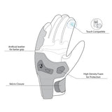 BELA - Guantes Textil Daring Man Azul/Amarillo/Negro - SECURTEX MOTOR S.L (t/a MaximoMoto)