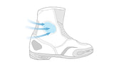 BELA - Botas Piel Faster Blanco/Amarillo Fluor - SECURTEX MOTOR S.L (t/a MaximoMoto)